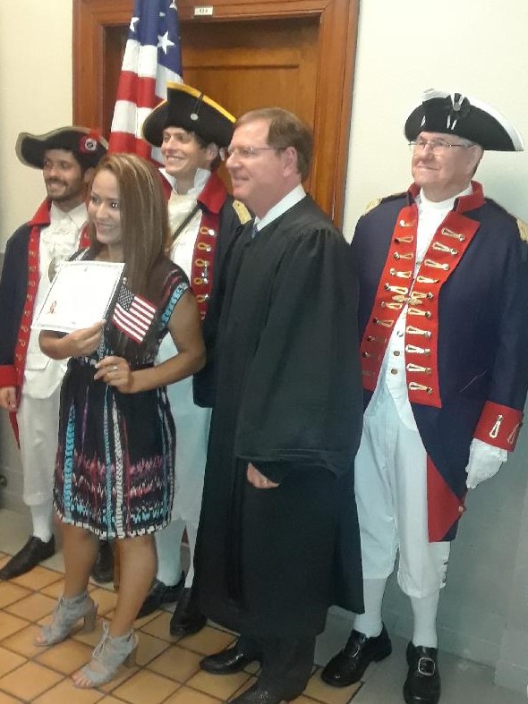 Naturalization Induction Ceremony